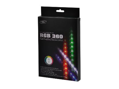 Picture of Deepcool RGB Colour LED 360 Strip Lighting Kit (Magnetic), 16.8 Million Colours, Omni Radio(EOL)