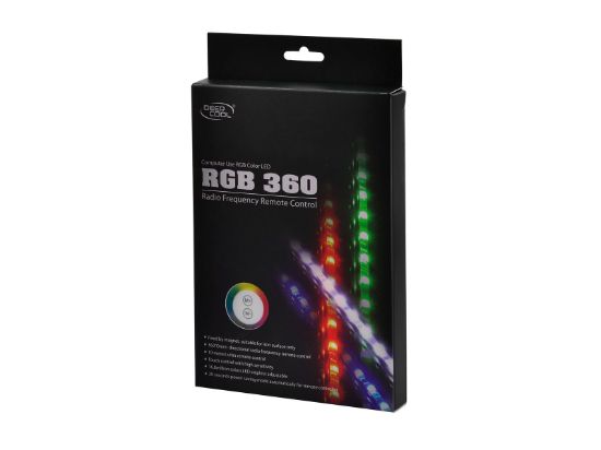 Picture of Deepcool RGB Colour LED 360 Strip Lighting Kit (Magnetic), 16.8 Million Colours, Omni Radio(EOL)