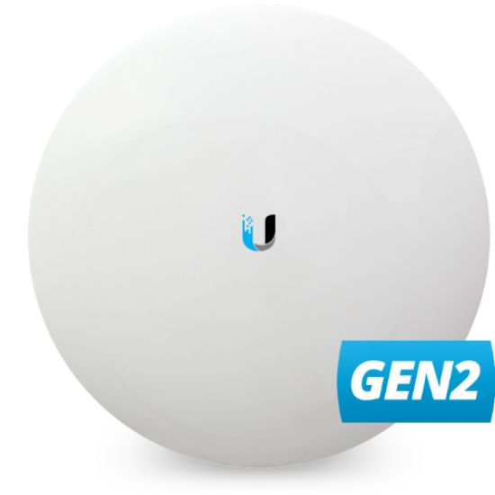 Picture of Ubiquiti airMAX NanoBeam 5AC, Compact, UISP-ready, 5 GHz, 10+ km link range, 450+ Mbps throughput, Easy Mountingr