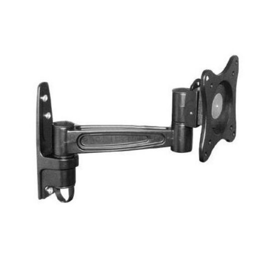 Picture of Brateck Single Monitor Wall Mount tilting & Swivel Wall Bracket Mount VESA 75mm/100mm For most 13''-27' LED, LCD flat panel TVs; up to 15kg