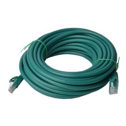 Picture of 8Ware CAT6A Cable 20m - Green Color RJ45 Ethernet Network LAN UTP Patch Cord Snagless
