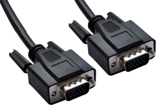 Picture of 8Ware VGA Monitor Cable 5m 15pin Male to Male with Filter for Projector Laptop Computer Monitor UL Approved