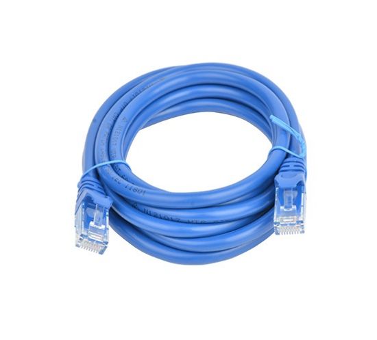 Picture of 8Ware CAT6A Cable 2m - Blue Color RJ45 Ethernet Network LAN UTP Patch Cord Snagless