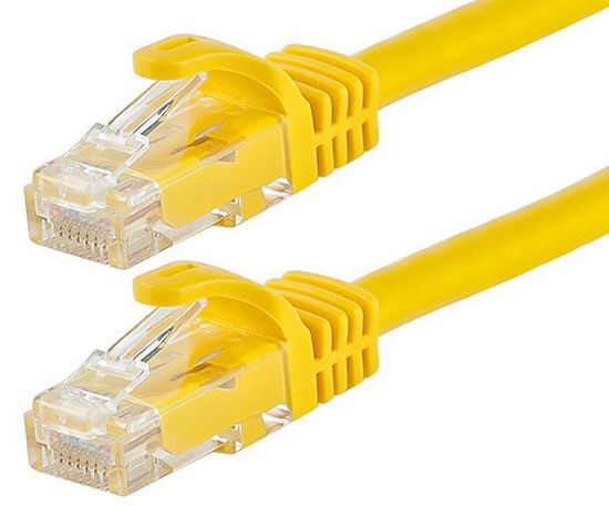 Picture of Astrotek CAT6 Cable 5m - Yellow Color Premium RJ45 Ethernet Network LAN UTP Patch Cord 26AWG CU Jacket