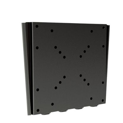 Picture of Brateck LCD Ultra-Slim Wall Mount Bracket VESA 50/75/100/200mm 23'-42'  up to 30Kg, Fine Texture Black, 265x220mm  (LS)