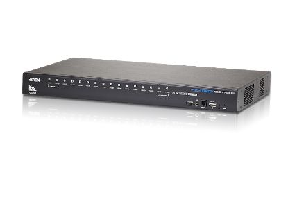 Picture of Aten Desktop KVM Switch 16 Port Single Display HDMI w/ audio, 2x Custom KVM Cables Included Only