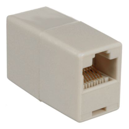 Picture of 8Ware RJ45 Inline Coupler - Network Keystone Jack Socket suitable for CAT5e and CAT6 Ethernet cables