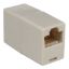 Picture of 8Ware RJ45 Inline Coupler - Network Keystone Jack Socket suitable for CAT5e and CAT6 Ethernet cables