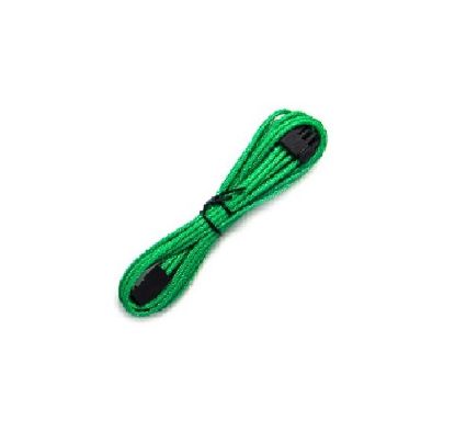 Picture of Sleeved 45cm PCI-E 6+2pin Cable Green