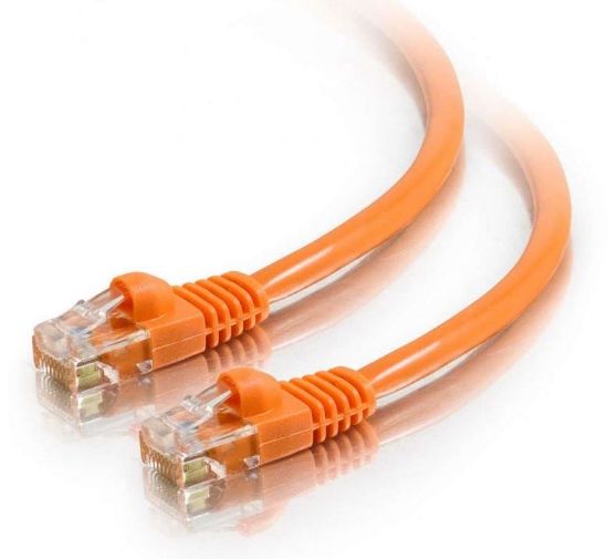 Picture of Astrotek CAT6 Cable 1m - Orange Color Premium RJ45 Ethernet Network LAN UTP Patch Cord 26AWG  CU Jacket