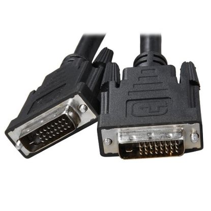 Picture of 8Ware DVI-D Dual-Link Cable 1.5m - Male to Male 25-pin 28 AWG for PS4 PS3 Xbox 360 Monitor PC Computer Projector DVD