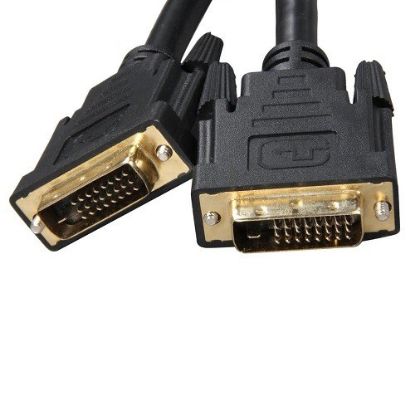 Picture of 8Ware DVI-D Dual-Link Cable 5m - Male to Male 25-pin 28 AWG for PS4 PS3 Xbox 360 Monitor PC Computer Projector DVD