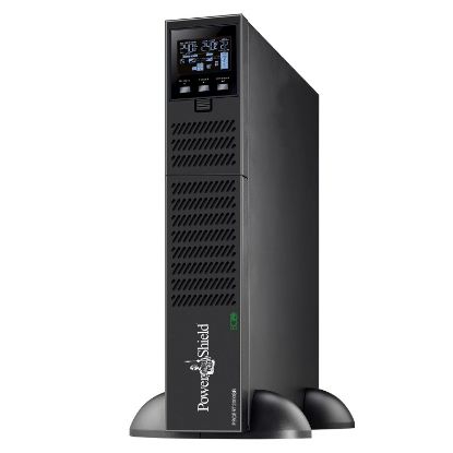 Picture of PowerShield Centurion RT UPS 2000VA Short Base Model - 10Amp, True Online Double Conversion Rack/Tower UPS, 4 AUS sockets