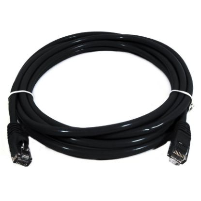 Picture of 8Ware CAT6A Cable 1m - Black Color RJ45 Ethernet Network LAN UTP Patch Cord Snagless
