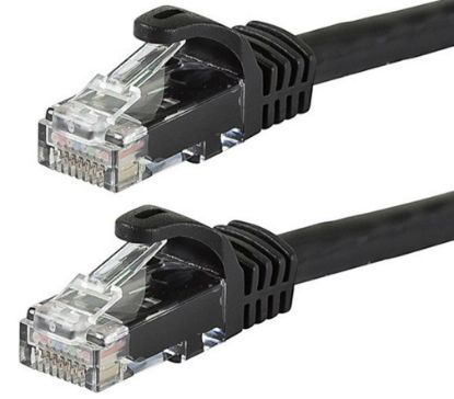 Picture of Astrotek CAT6 Cable 1m - Black Color Premium RJ45 Ethernet Network LAN UTP Patch Cord 26AWG CU Jacket