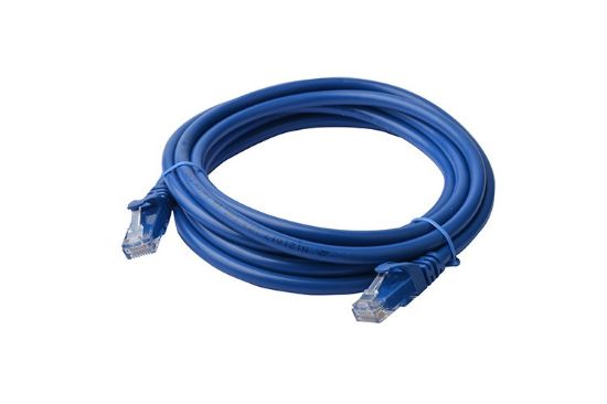 Picture of 8Ware CAT6A Cable 3m - Blue Color RJ45 Ethernet Network LAN UTP Patch Cord Snagless