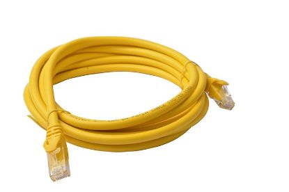 Picture of 8Ware CAT6A Cable 3m - Yellow Color RJ45 Ethernet Network LAN UTP Patch Cord Snagless