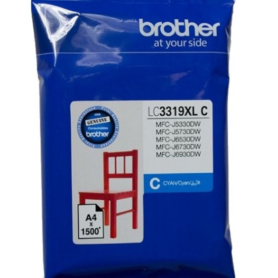 Picture of Brother LC-3319 XL Cyan to Suit - J5330DW/J5730DW/J6530DW/J6730DW/J6930DW