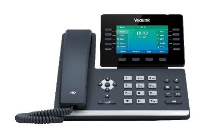 Picture of Yealink T54W, 16 Line IP HD Phone, 4.3' 480 x 272 Colour Screen, HD Voice, Dual Gig Ports, Built In Bluetooth And WiFi, USB 2.0 Port, SBC Ready