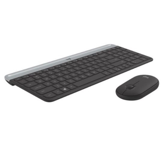 Picture of Logitech MK470 Slim Wireless Keyboard Mouse Combo Nano Receiver 1 Yr Warranty