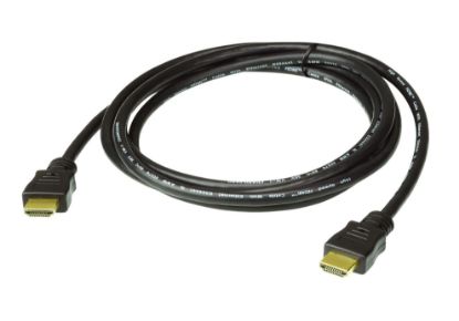 Picture of Aten 2M High Speed HDMI Cable with Ethernet. Support 4K UHD DCI, up to 4096 x 2160 @ 60Hz.