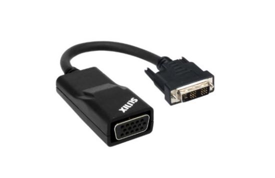 Picture of (LS) Sunix DVI-D to VGA Adapter; compliant with VESA VSIS version 1, Rev.2; Output resolutions up to 1920x1200; HDTV resolutions up to 1080p