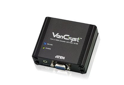 Picture of Aten VGA(F) to HDMI(F) Converter, supports up 1920x1200, converts analog VGA signals to HDMI output
