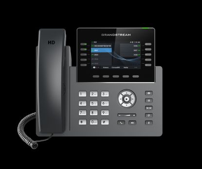Picture of Grandstream GRP2615 10 Line IP Phone, 16 SIP Accounts, 480x272 Colour Screen, HD Audio, Powerable Via POE