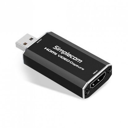 Picture of Simplecom DA315 HDMI to USB 2.0 Video Capture Card Full HD 1080p for Live Streaming Recording - Elgato, Atomos Connect