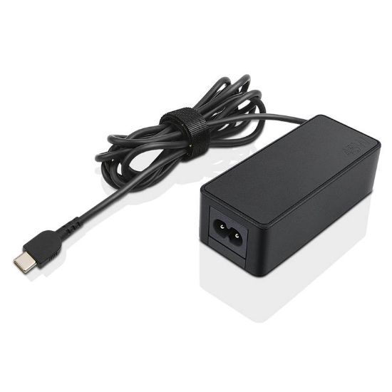 Picture of LENOVO 45W AC Power Adapter USB-C Charger for ThinkPad L13 L14 L15 P14s T14 T14s E14 E15 P14 P15 P16 X1 Carbon X1 Yoga L380