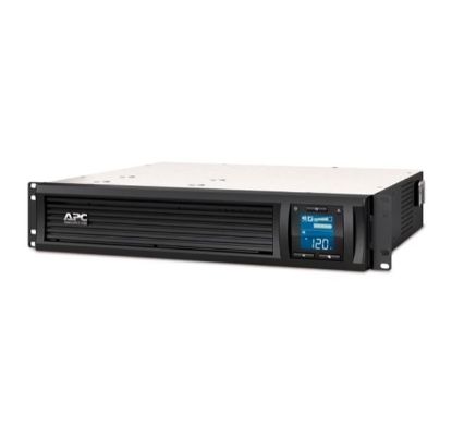 Picture of APC Smart-UPS C, Line Interactive, 1500VA, Rackmount 2U, 230V, 4x IEC C13 outlets, SmartConnect port, AVR, Graphic LCD