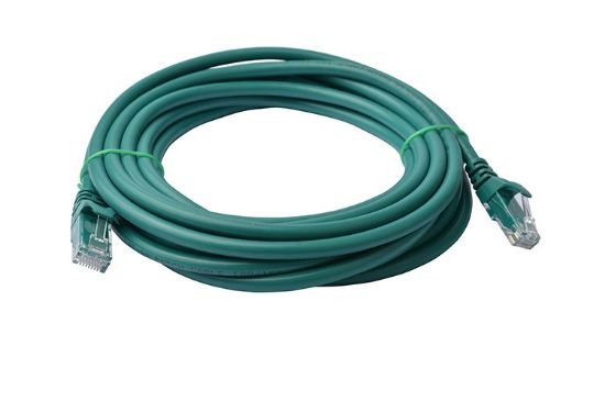 Picture of 8Ware CAT6A Cable 10m - Green Color RJ45 Ethernet Network LAN UTP Patch Cord Snagless