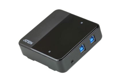 Picture of Aten Peripheral Switch 2x4 USB 3.1 Gen1, 2x PC, 4x USB 3.1 Gen1 Ports, Remote Port Selector, Plug and Play