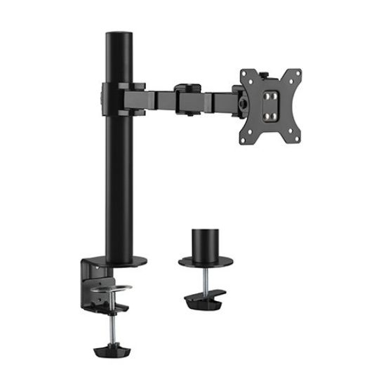 Picture of Brateck Single Monitor Affordable Steel Articulating Monitor Arm Fit Most 17'-32' Monitor Up to 9kg per screen VESA 75x75/100x100