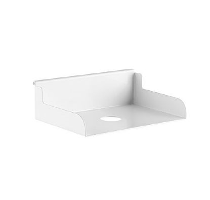 Picture of Brateck File Holder, Weight Capacity 3kg-Matte White, 180x120x55mm, Weight Capacity: 3kg (6.6lbs )(LS)