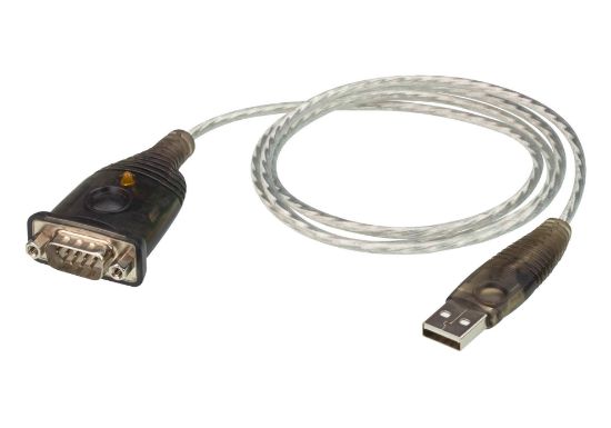 Picture of Aten USB to RS232 converter with 1m cable，921.6 Kbps Transfer Rate, Compatible with Windows, Mac, Linux
