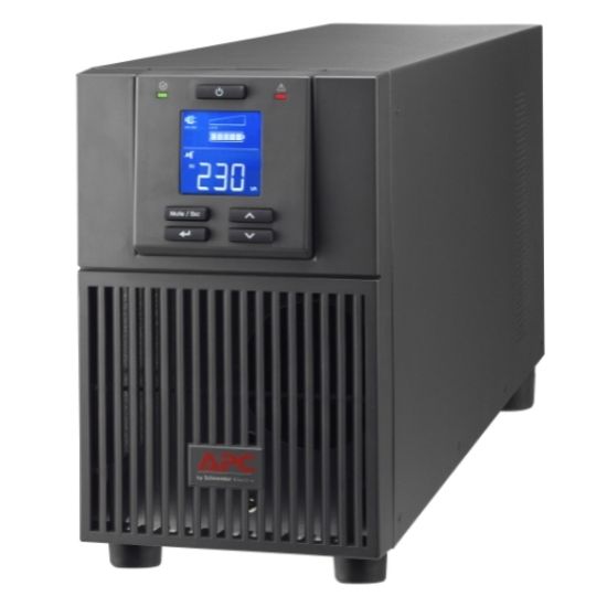 Picture of APC Easy UPS 2000VA/1600W Online UPS, Tower Form Factor, 230V/10A Input, 4x IEC C13 Outlets, Lead Acid Battery