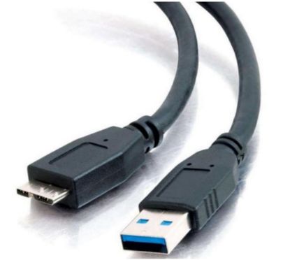 Picture of 8Ware USB 3.0 to Micro USB Cable 1m Type A to Type B Male to Male for Charging or Data Sync Mobile Devices Phone Tablet PDA GPS