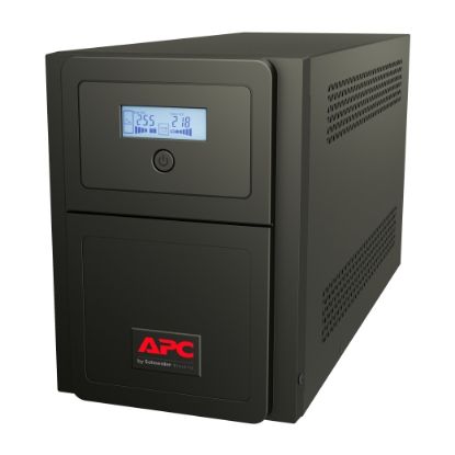 Picture of APC Easy UPS 1 Ph Line Interactive, 750VA, Tower, 230V, 6 IEC C13 outlets, AVR, Intelligent Card Slot + Dry Contact, LCD
