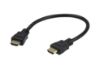 Picture of Aten 0.3m 4K HDMI High Speed Ethernet cable, supports up to 4096 x 2160 @ 60Hz, High quality tinned copper wire with Gold-plated connectors