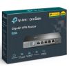 Picture of TP-Link TL-ER605 (TL-R605) SafeStream Gigabit Multi-WAN VPN Router PPPoE 1 WAN 3 Changeable WAN/LAN Ports 10BASE-T, Centralised Cloud, Omada