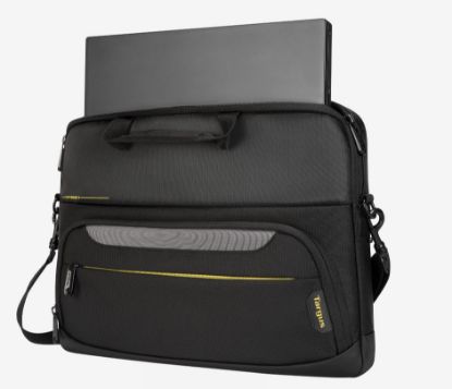 Picture of Targus 15.6'-16' CityGear III SlimLit Laptop Case/Laptop/Notebook Bag  - Black
