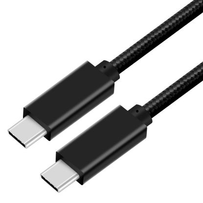 Picture of Astrotek USB C cable, Male to Male, 3.1v, Gen. 2, support 10G, Nickle plating, with Nylon sleeve