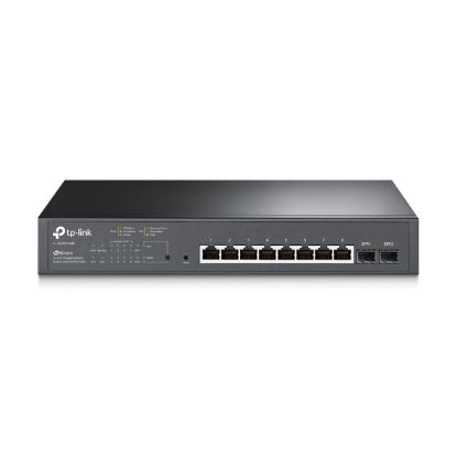 Picture of TP-Link SG2210MP 10-Port Gigabit Smart Switch with 8-Port PoE+ 1xFan 14.9Mpps Support Omada SDN, 802.1p CoS/DSCP QOS, IGMP Snoop Rack Mountable