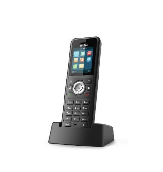 Picture of Yealink W59R Rugged DECT Handset Only, IP67, HD Audio, Bluetooth, Alarm Function, Belt Clip, Quick Charge, 1.8' TFT Colour Screen, Scratch Resistant