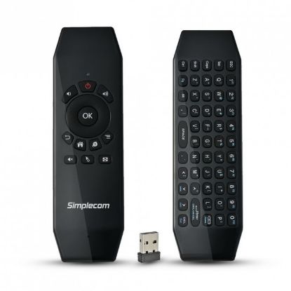 Picture of Simplecom RT150 2.4GHz Wireless Remote Air Mouse Keyboard with IR Learning