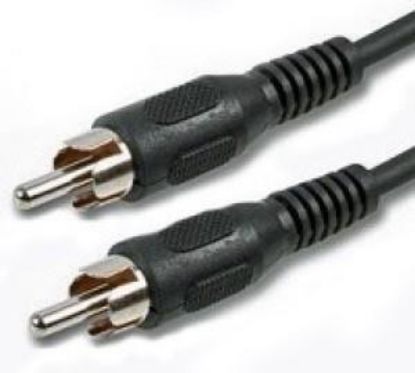 Picture of 8Ware 3.5 Streo Plug RCA Male to Male 1x PCA Plug shielded Vadio Cable for Multi Device 2m Cable