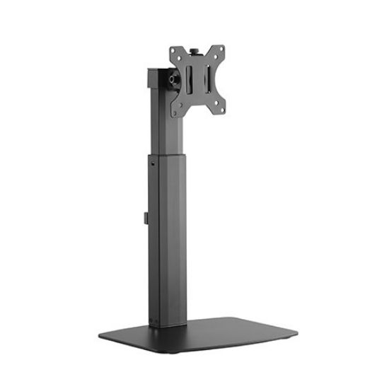 Picture of Brateck Single Free Standing Screen Pneumatic Vertical Lift Monitor Stand Fit Most 17'-32' Flat and Curved Monitors Up to 7 kg VESA 75x75/100x100