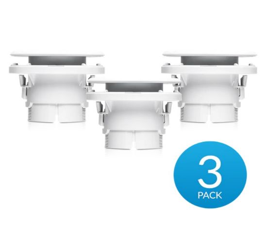 Picture of Ubiquiti UVC-G3-FLEX Camera Ceiling Mount Accessory, 3-pack, Compatible with G3 Flex &  G5 Flex