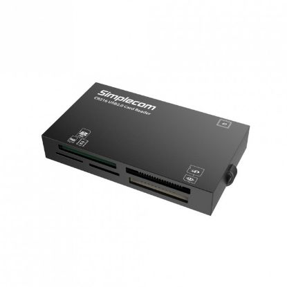 Picture of Simplecom CR216 USB 2.0 All in One Memory Card Reader 6 Slot for MS M2 CF XD Micro SD HC SDXC Black